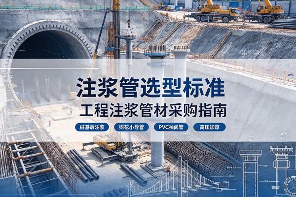 同心注浆管选型标准