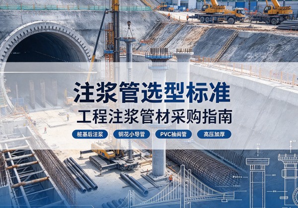 同心注浆管选型标准